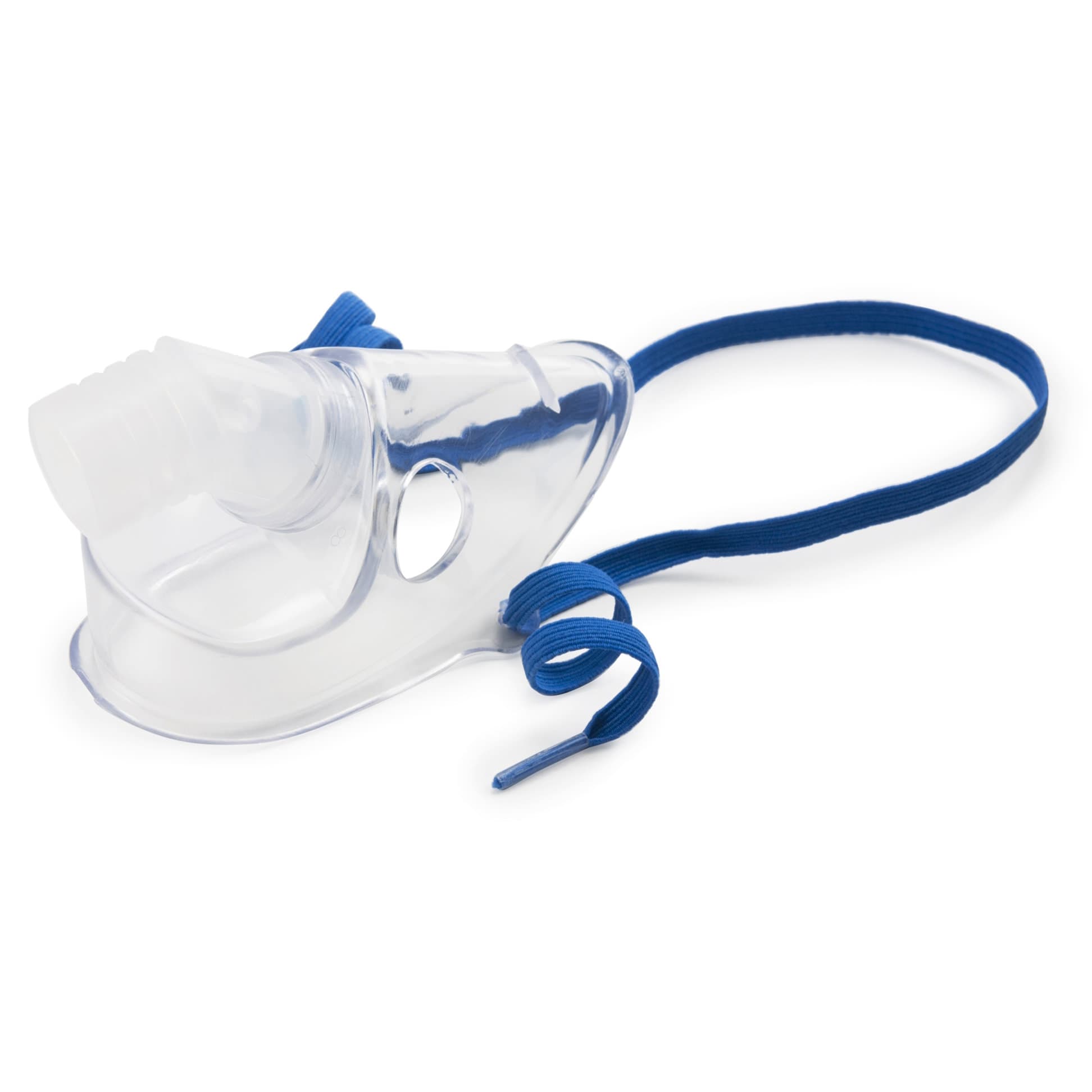McKesson Aerosol Mask Clear Adjustable Head Strap Noninflatable Elongated Style