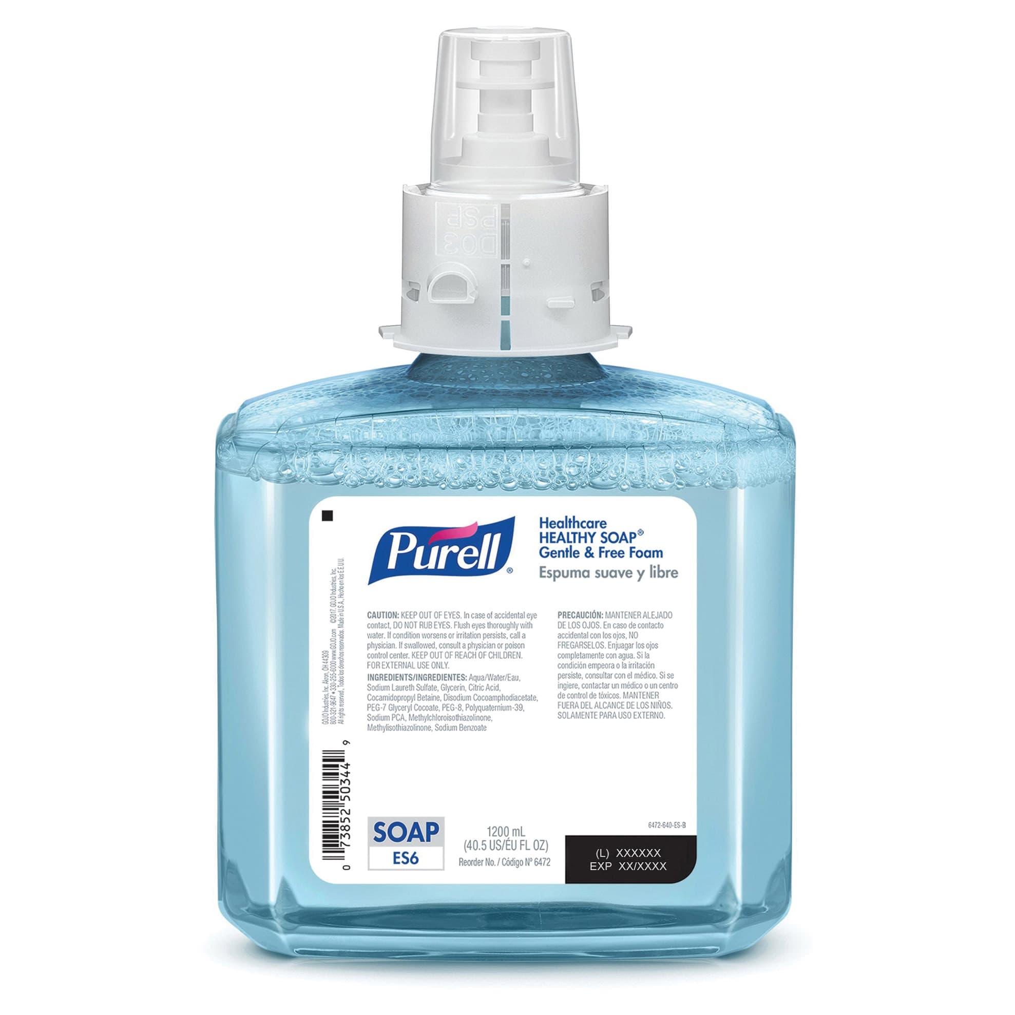 Purell Healthy Soap Gentle & Free Foaming Refill for ES6, 1200 ml - Case of 2 - Image 2