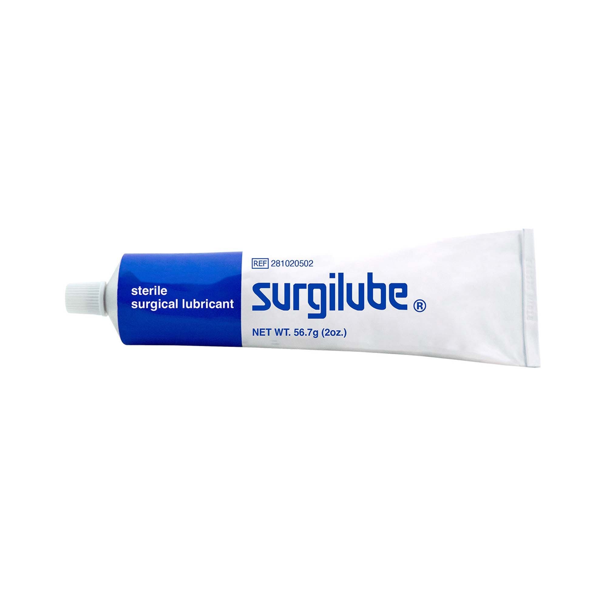 Surgilube Carbomer Free Lubricating Jelly with Screw Cap, 2 oz - Box of 12 - Image 1
