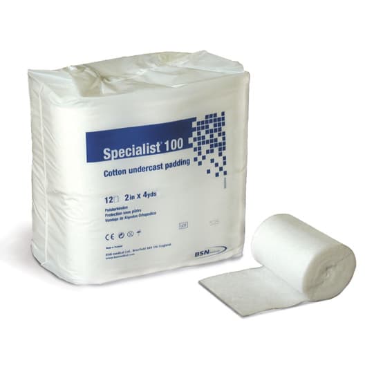 Specialist 100 Cotton Cast Padding, 2 Inch x 4 Yard - Case of 144 - Image 1
