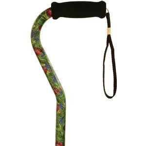 Alex Orthopedic Offset Handle Cane, Canterbury - Each - Image 1