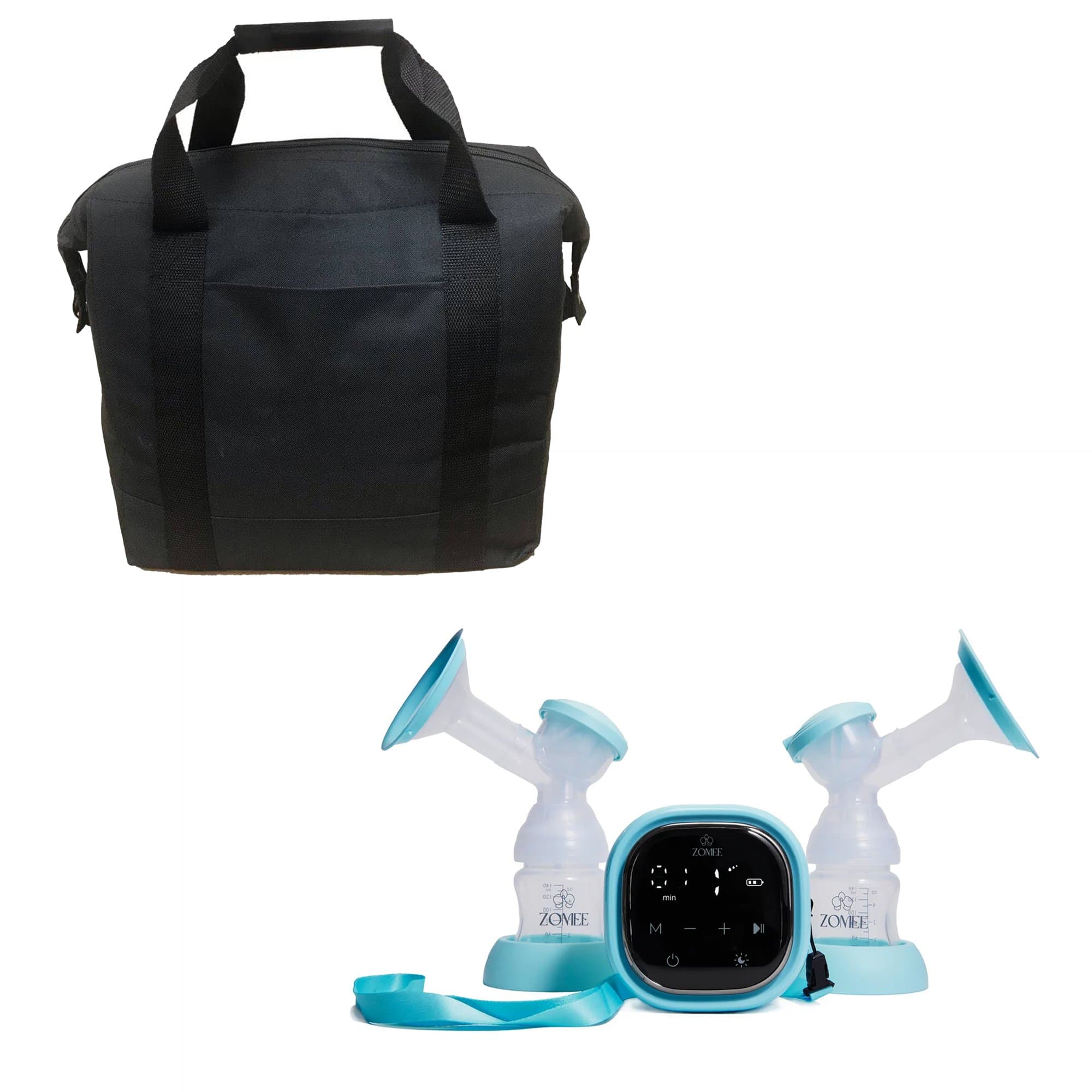 Zomee Z2 Smart Double Electric Breast Pump With Tote - Image 1