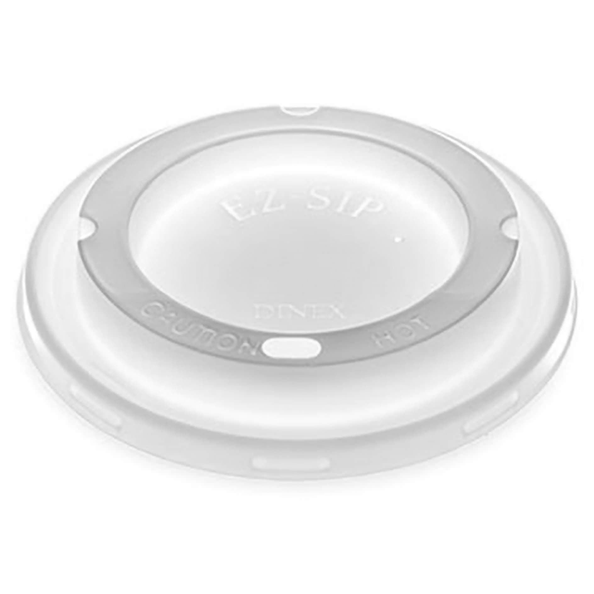 Dinex Drinking Mug Lid Turnbury 8 oz. Mugs - Case of 1000 - Image 1