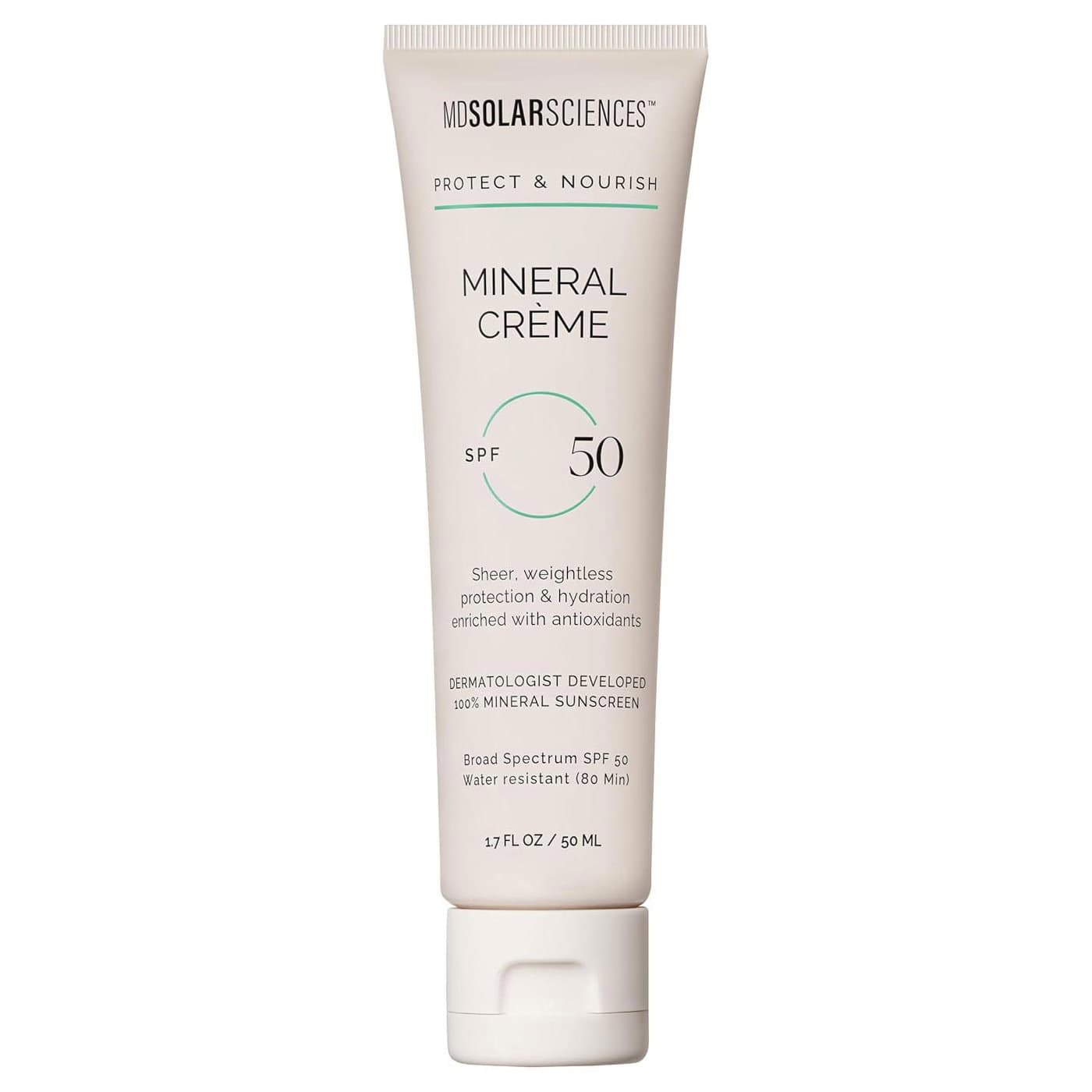 MDSolarSciences Mineral Creme Sunscreen SPF 50, 1.7 oz - Case of 24 - Image 1