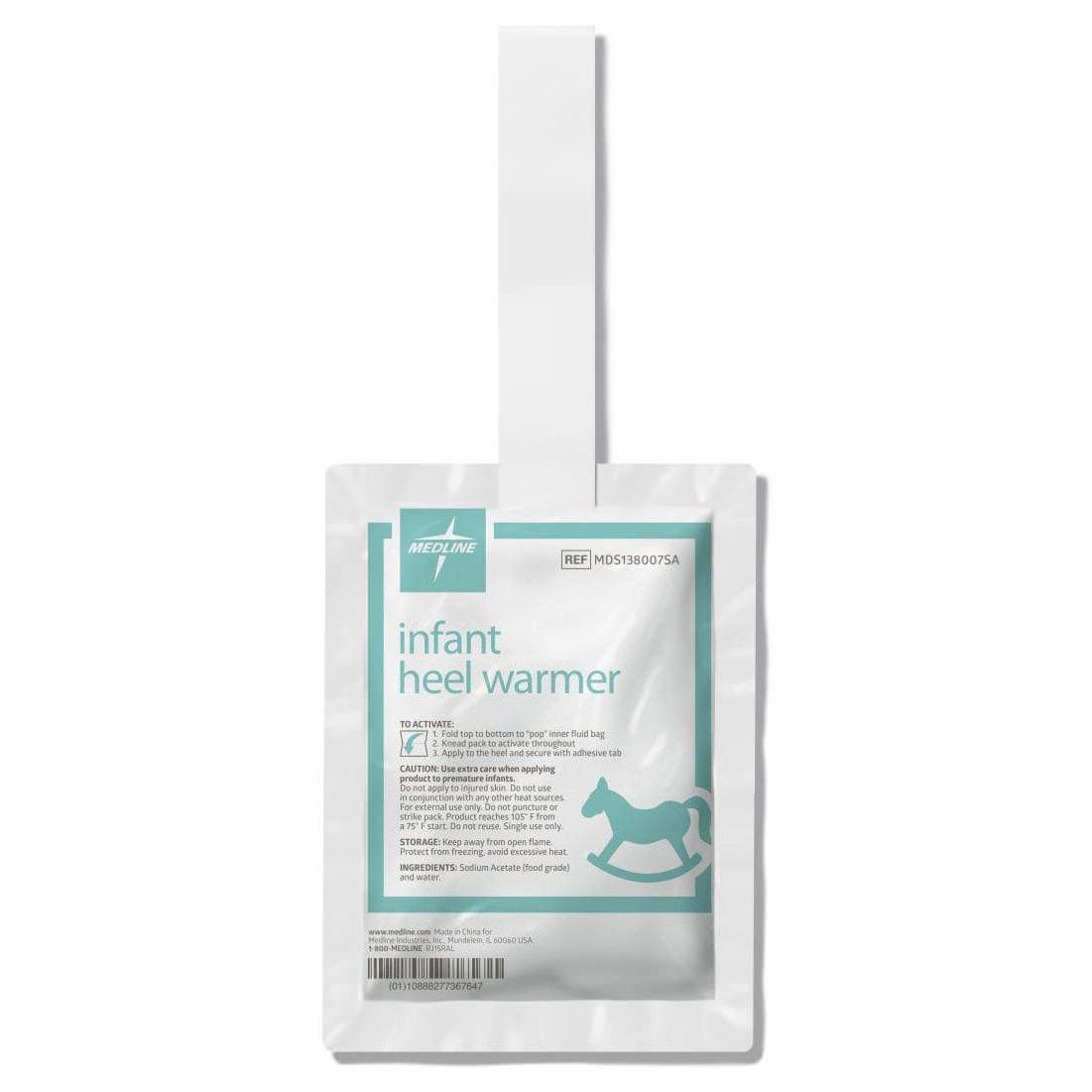Medline Instant Infant Heel Warmer, One Size Fits Most