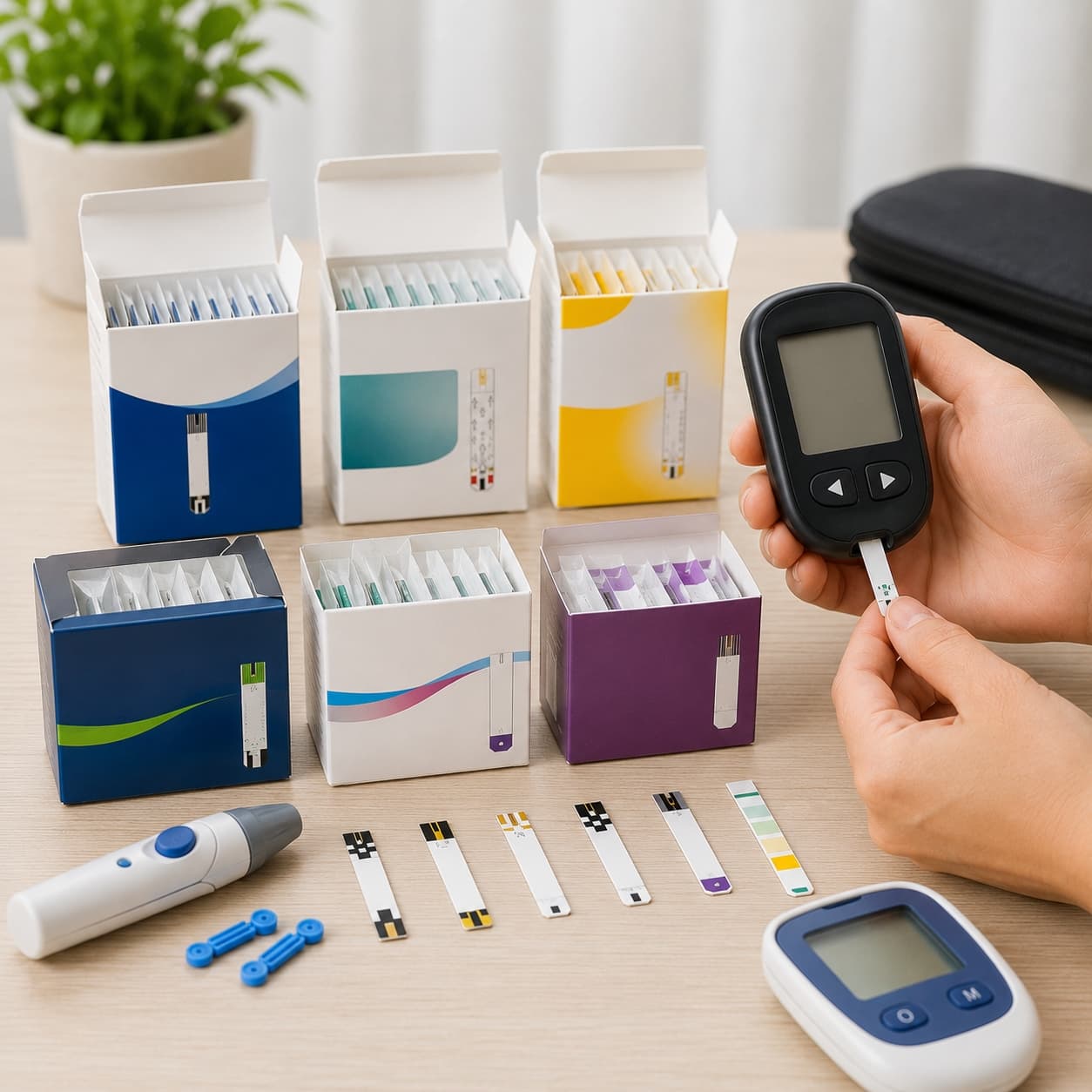 Glucose and Ketone Test Strips