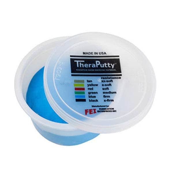 Theraputty Standard Exercise Putty, 50 Lbs, Blue, Firm - Image 1