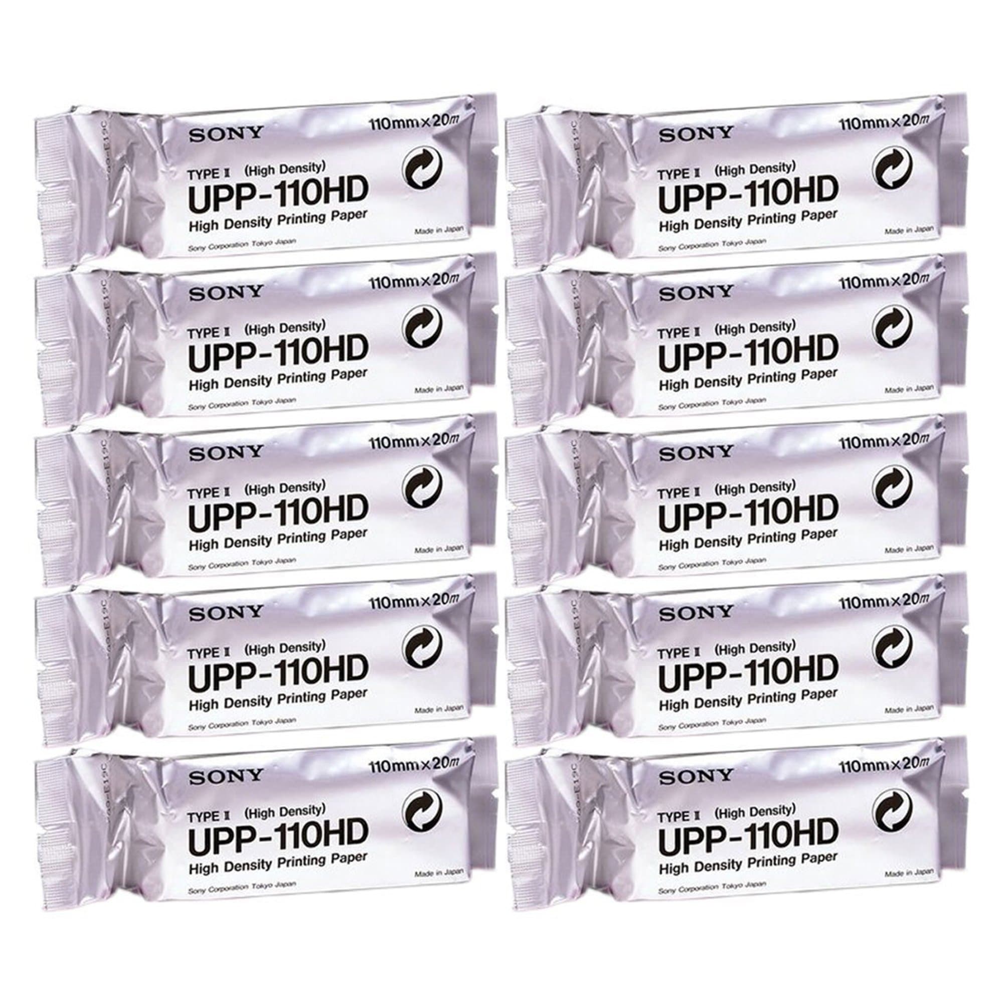Sony-Compatible Ultrasound Video Paper Roll - Box of 10