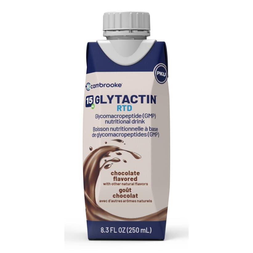 Glytactin RTD 10 PKU Oral Supplement, Chocolate, 8.5 oz - Each - Image 1