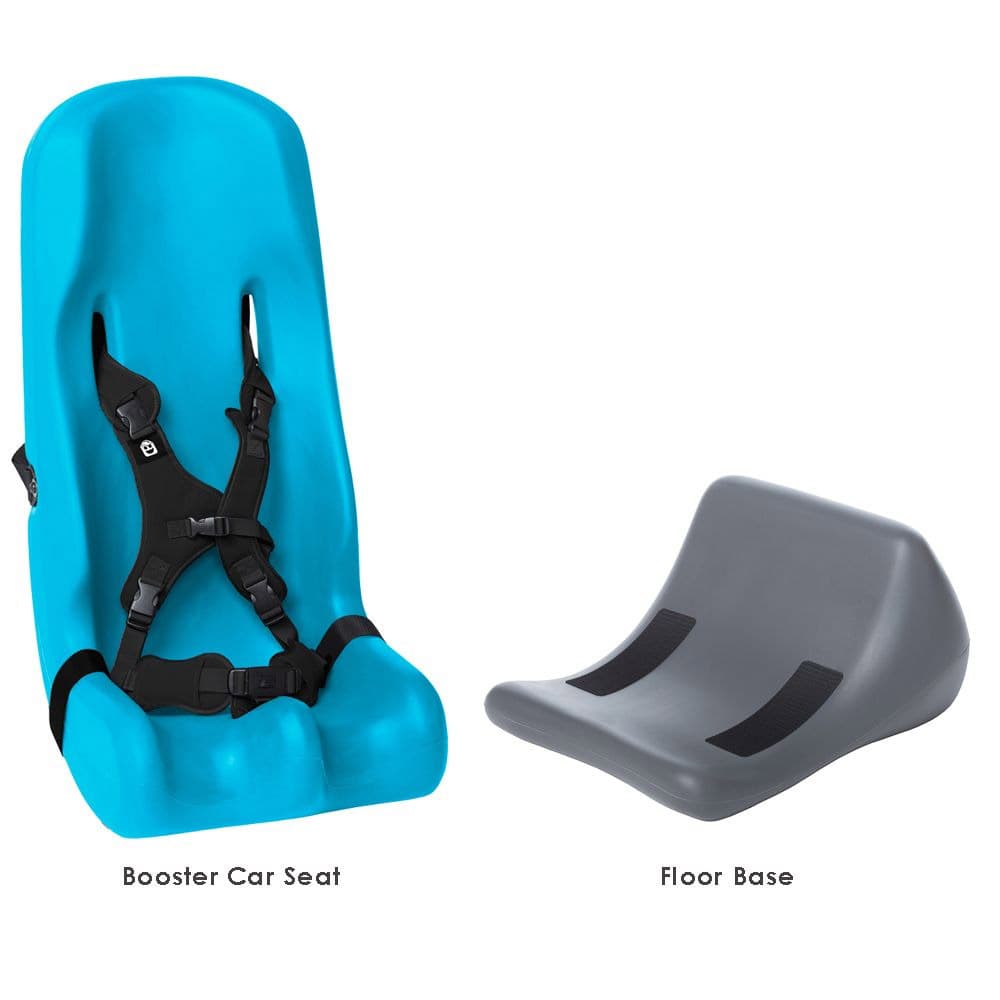 Special Tomato Car Seat with Floor Sitter Base, Size Small, Aqua - Image 1
