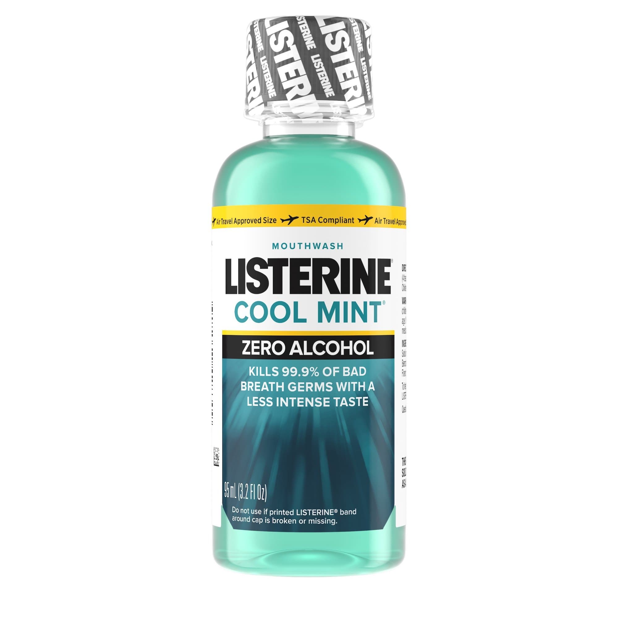 Listerine Zero Mouthwash, Mint Flavor - Image 1
