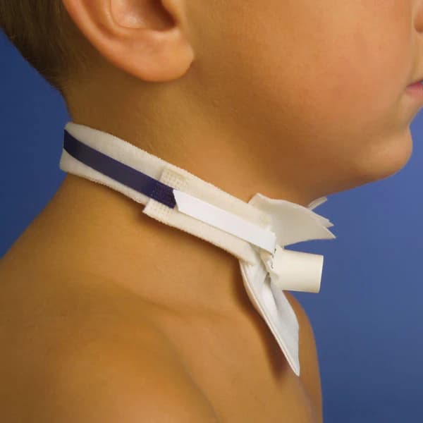 Pepper Medical Pedi-Tie Tracheostomy Tube Holder, 3/4" x 14" – Each - Image 1