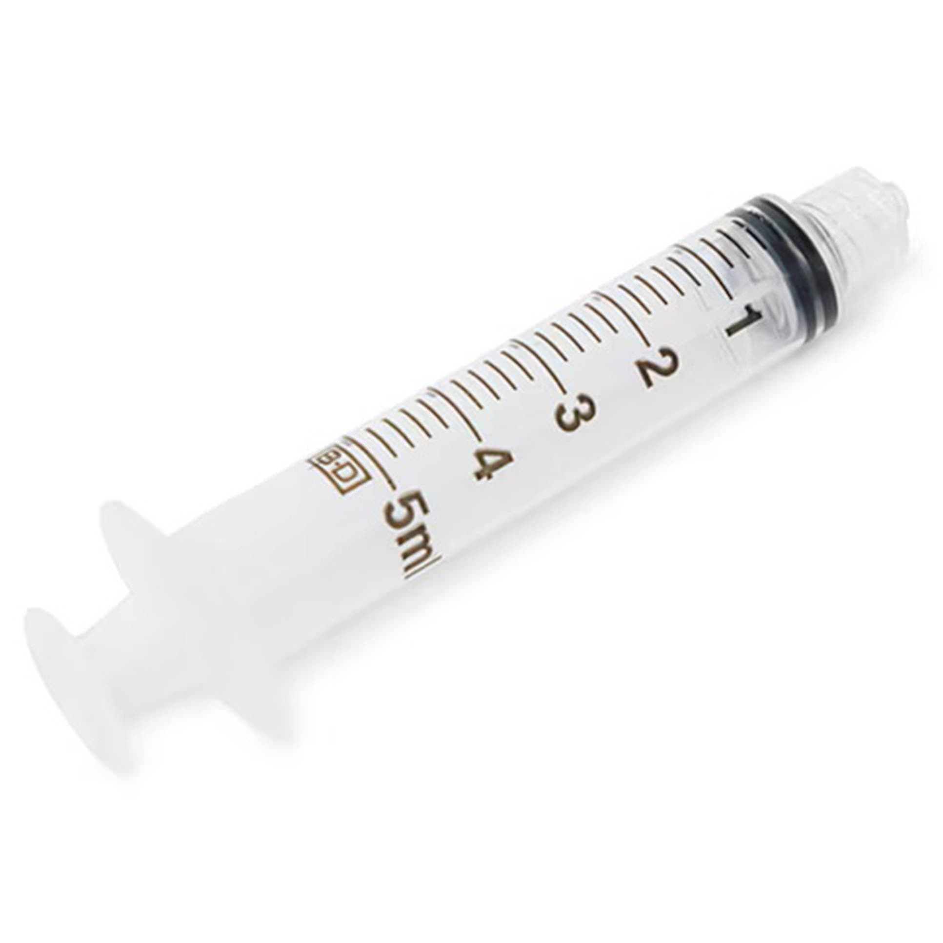 BD Luer-Lok Flat Top Style General Purpose Syringe, 5 mL - Image 2