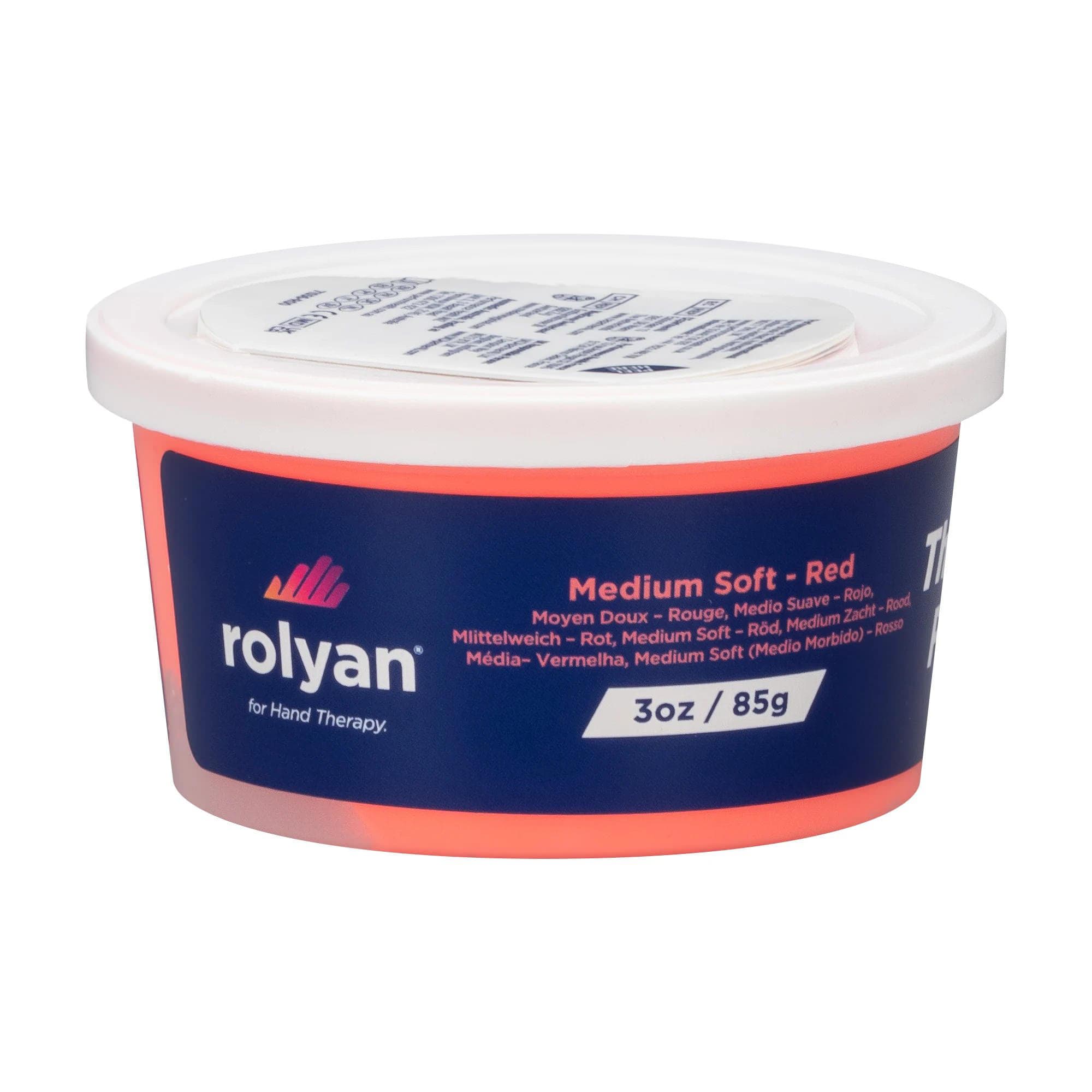 Rolyan Therapy Putty, 3 oz Red Medium, Soft - Image 1