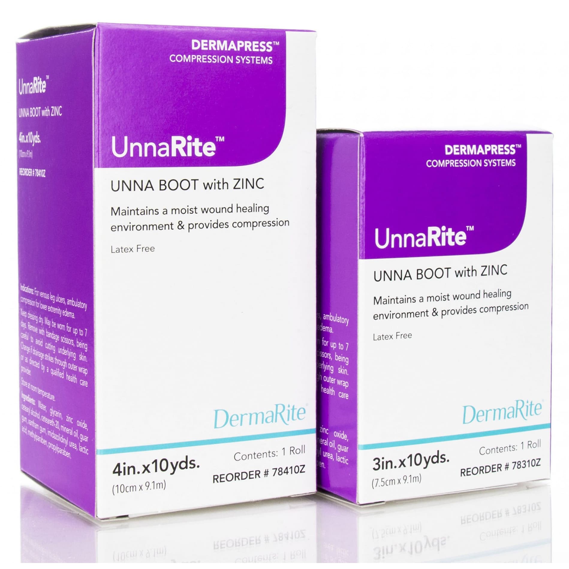 UnnaRite Zinc Oxide Unna Boot Dressing