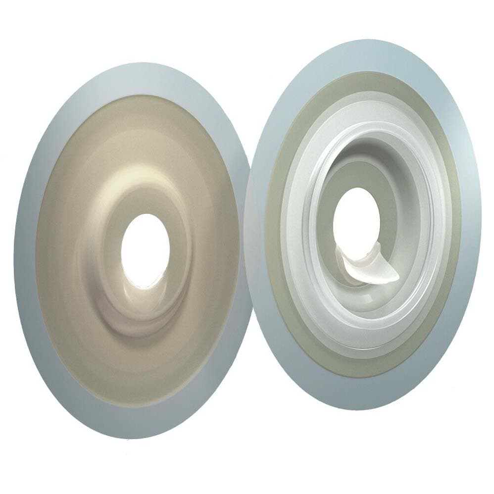 Ostoform FLOWASSIST Convex Baseplate, Cut-to-Fit, Medium - Box of 5 - Image 1