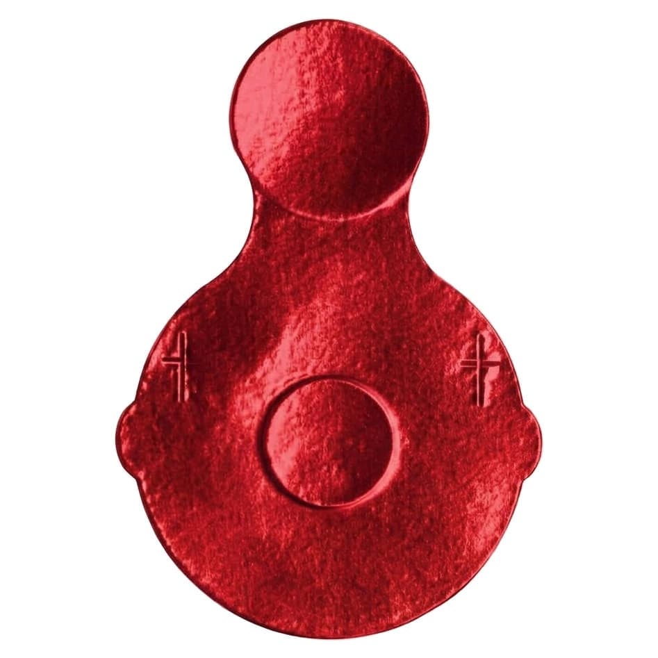 ChemoPlus IVA Security Seals For Vial Tops, 20 mm, Red - Case of 1000 - Image 1