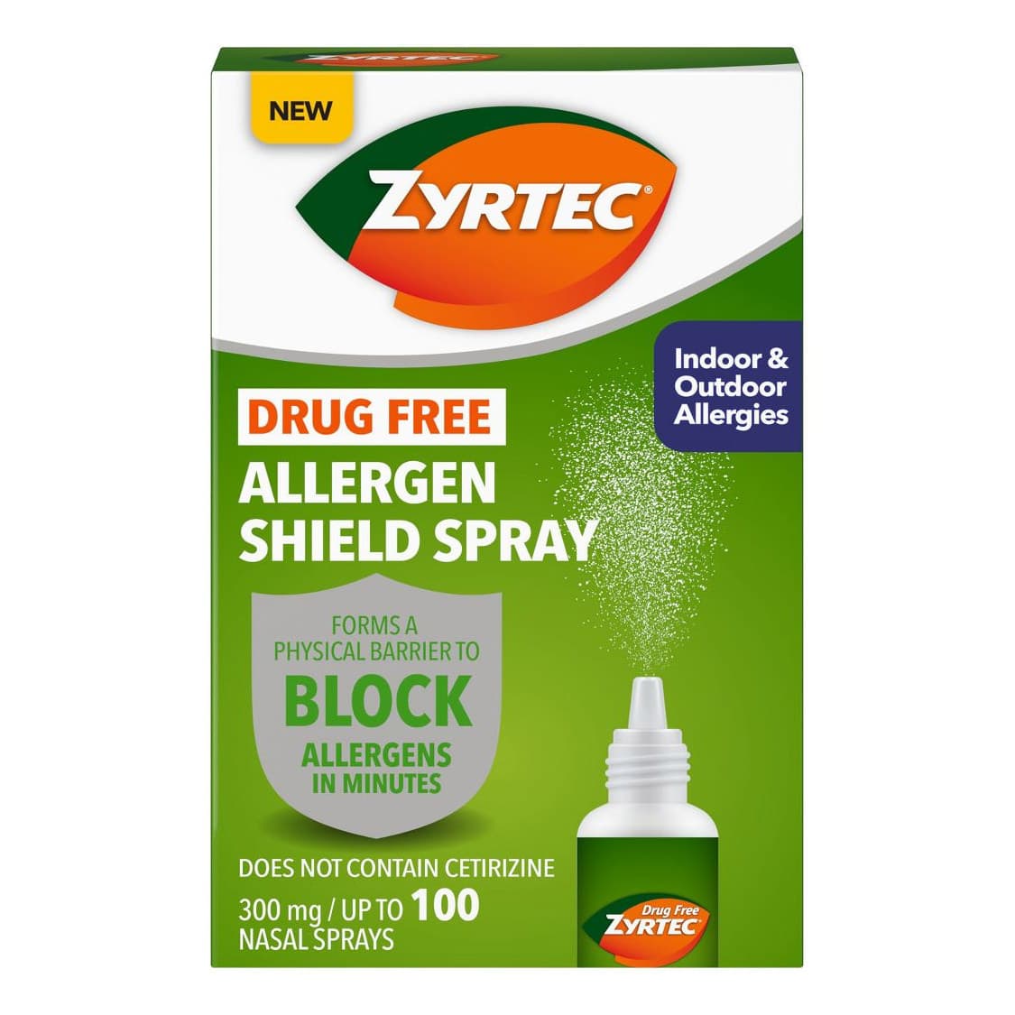 Zyrtec Allergen Shield Nasal Spray