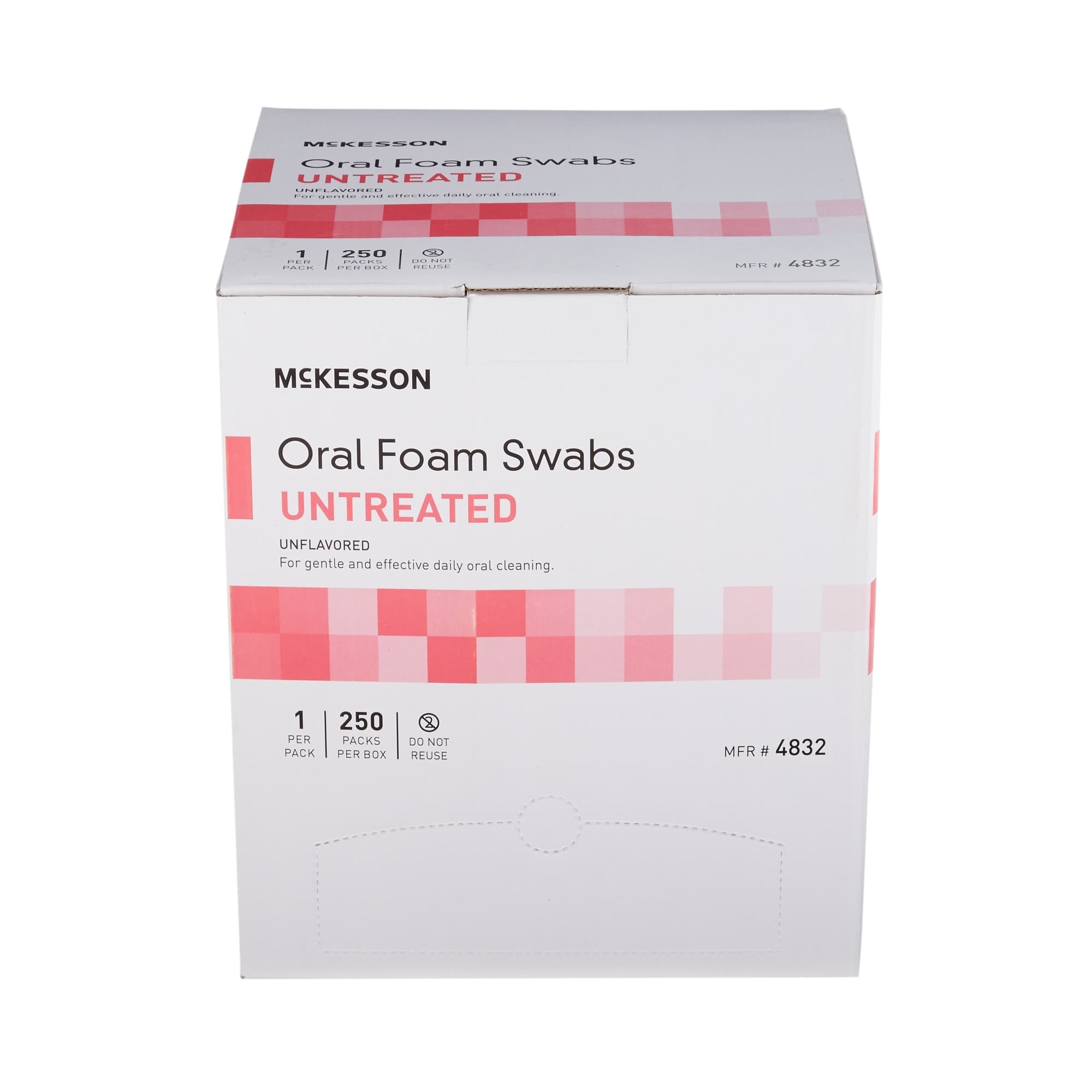 Mckesson Untreated Oral Foam Swabsticks - Image 2