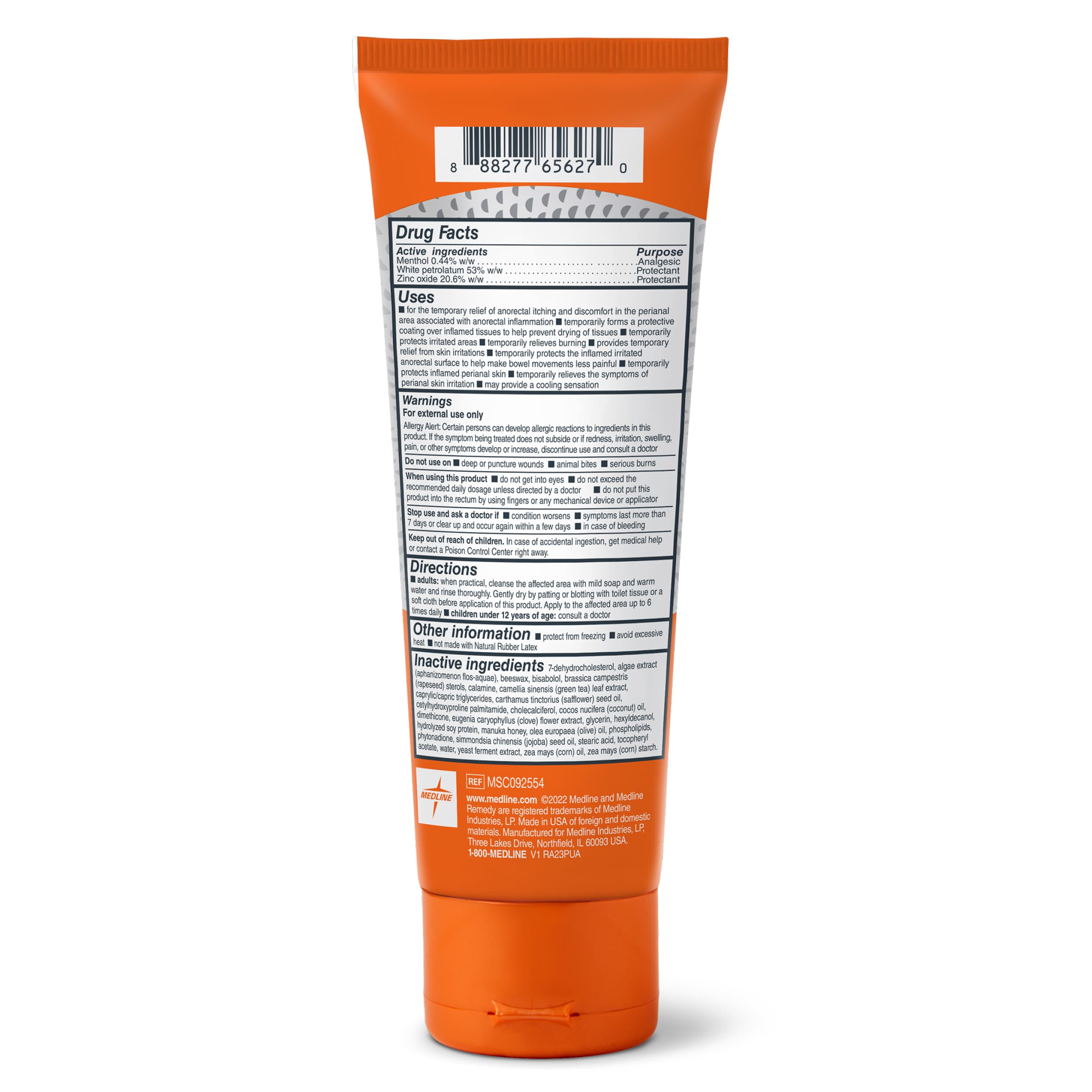 Remedy Specialized Protect Zinc Oxide Paste with Menthol, 4 oz - Case of 12 - Image 2