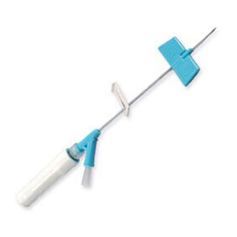 BD Closed IV Catheter 22 Gauge, 0.75 Inch Retracting Needle, PRN Port Type - Each - Image 1