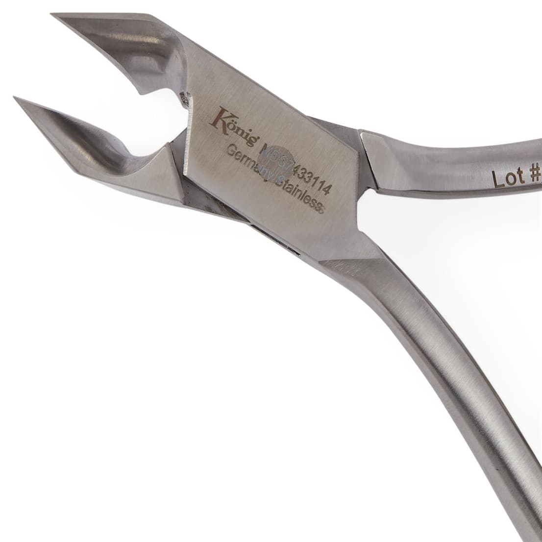 Konig Double Spring Angled Concave Nail Clipper, 5.5 Inch - Each - Image 4