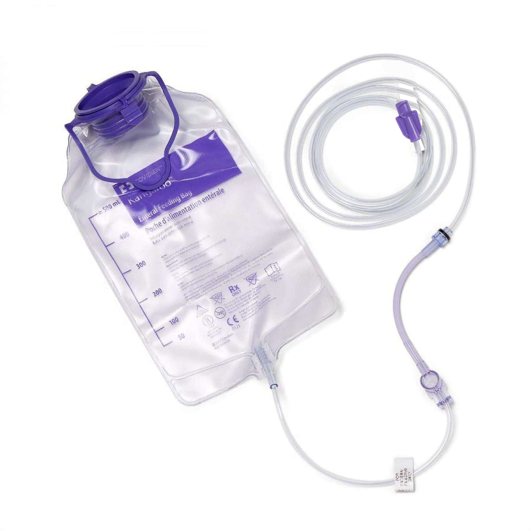 Kangaroo Joey Enteral Feeding Pump Bag Set, 500 mL - Case of 30 - Image 1