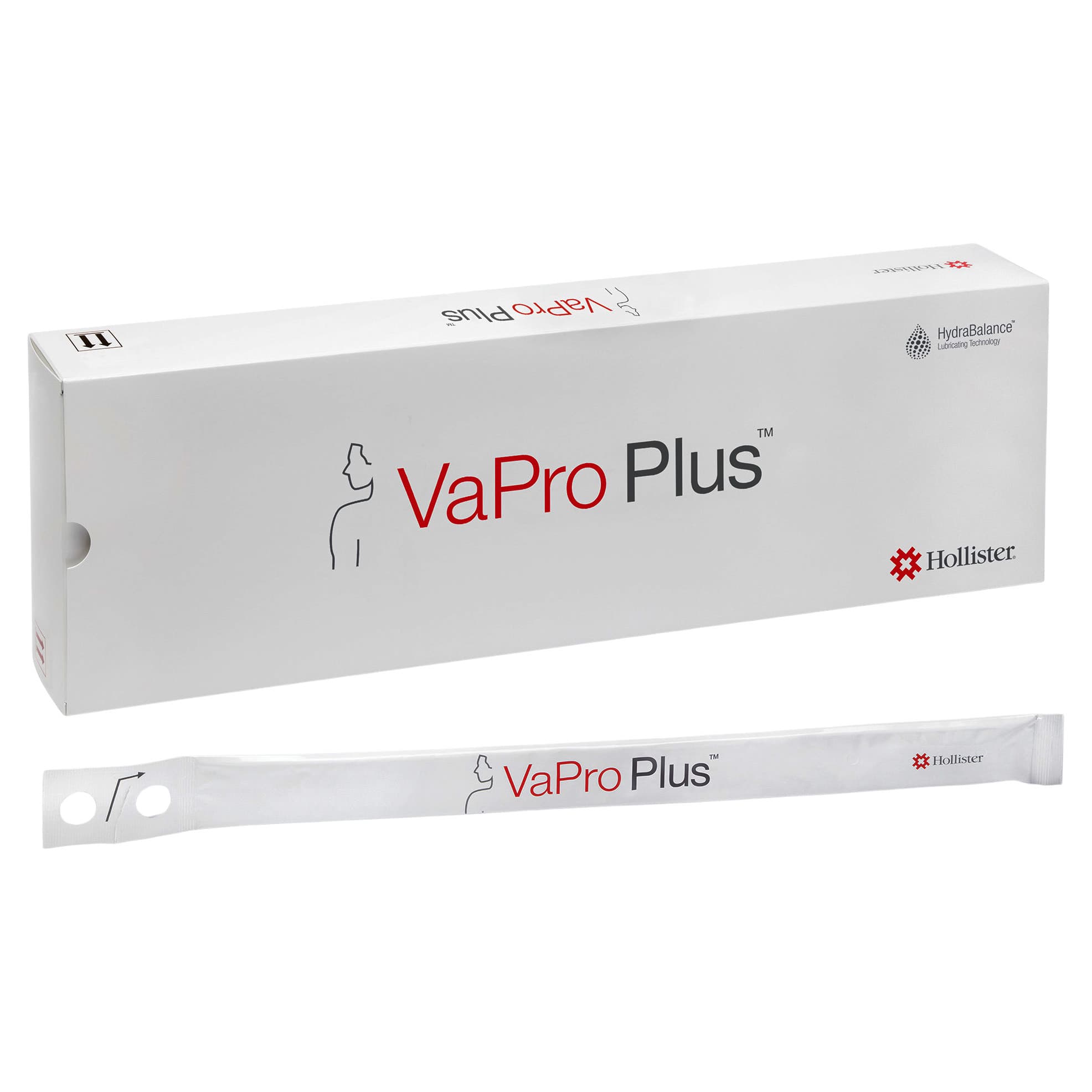 VaPro Plus Touch Free Hydrophilic Intermittent Catheter, 14 Fr, 8" - Box of 30 - Image 1