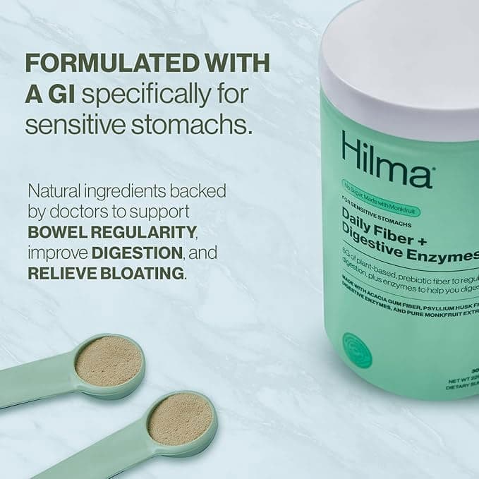 Hilma's Daily Fiber + Digestive Enzymes, 6 g - Each - Image 2