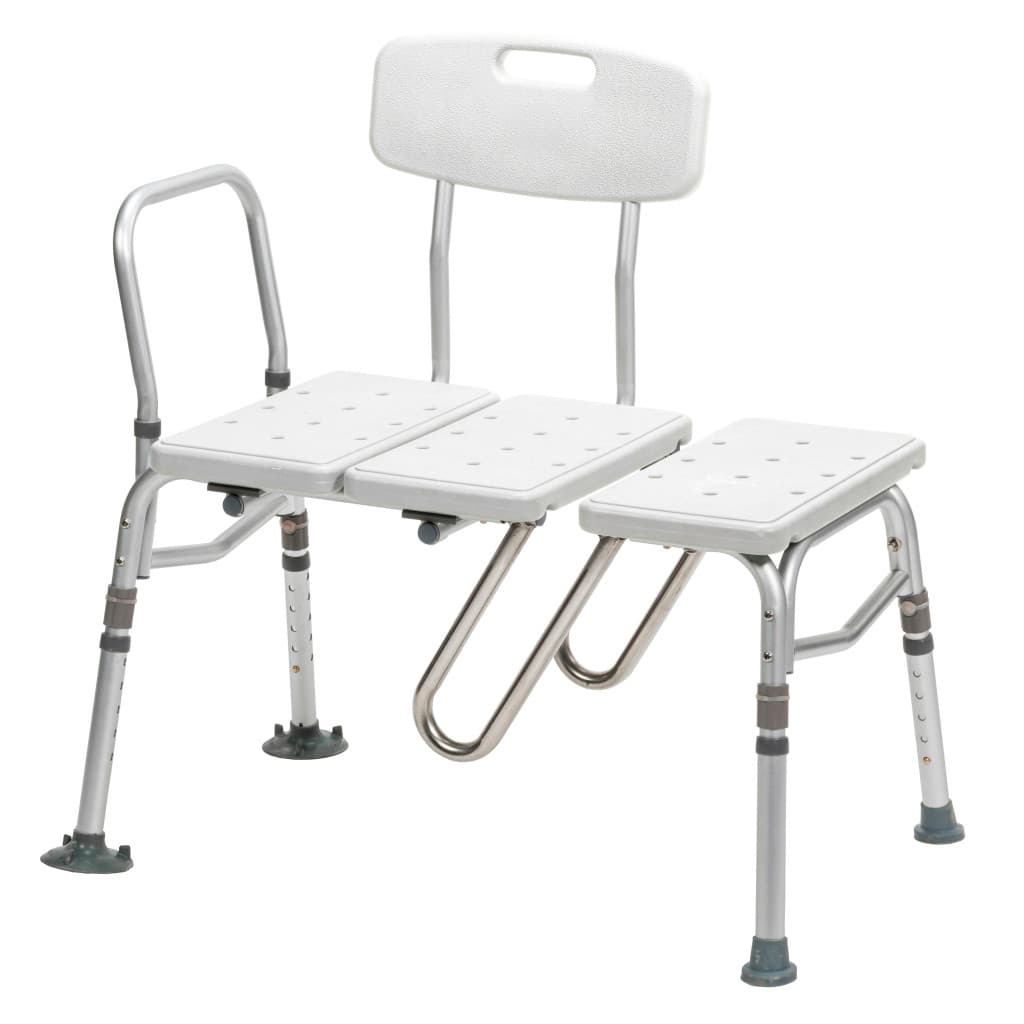 Splash Defense Transfer Bench with Curtain Guard Protection - Each - Image 1