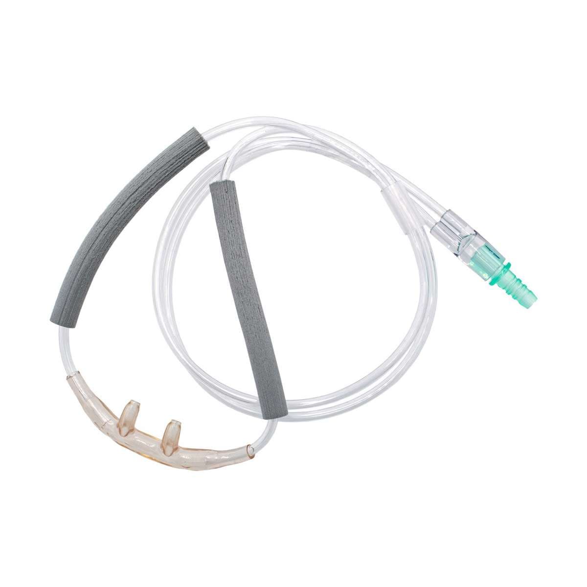 Salter Style Adult Oxygen Nasal Cannulas with Barbed Connector Without Tubing - Image 2