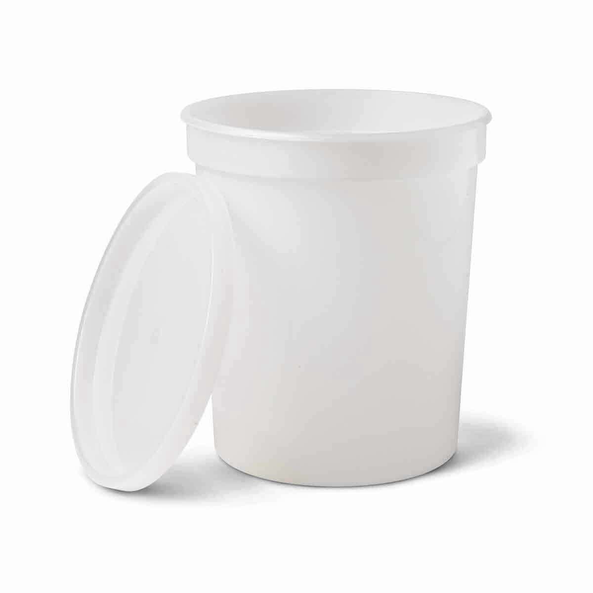Medline Pathology Containers with Lids, 32 oz - Case of 100 - Image 1
