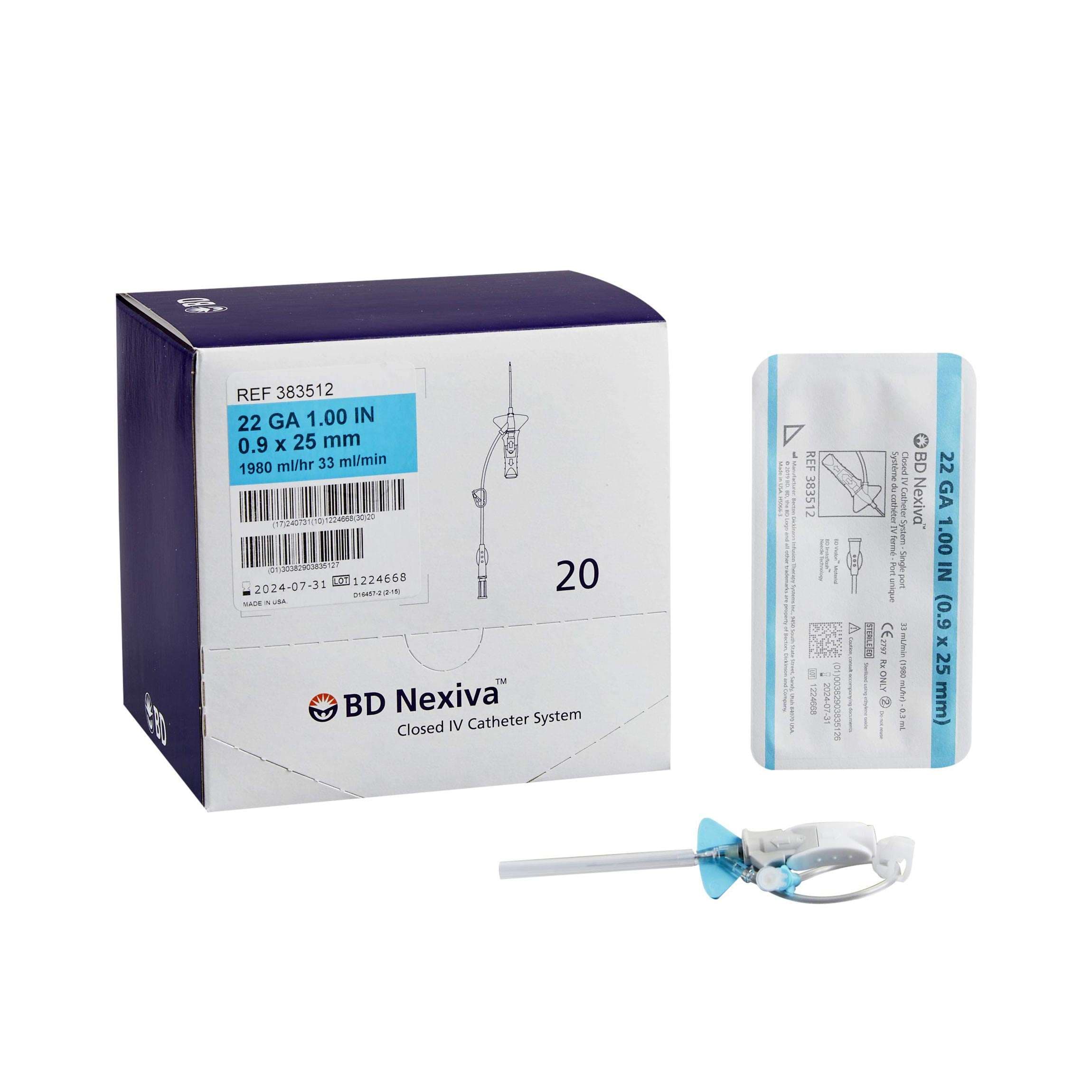 BD Nexiva Closed IV Catheter System - Image 2