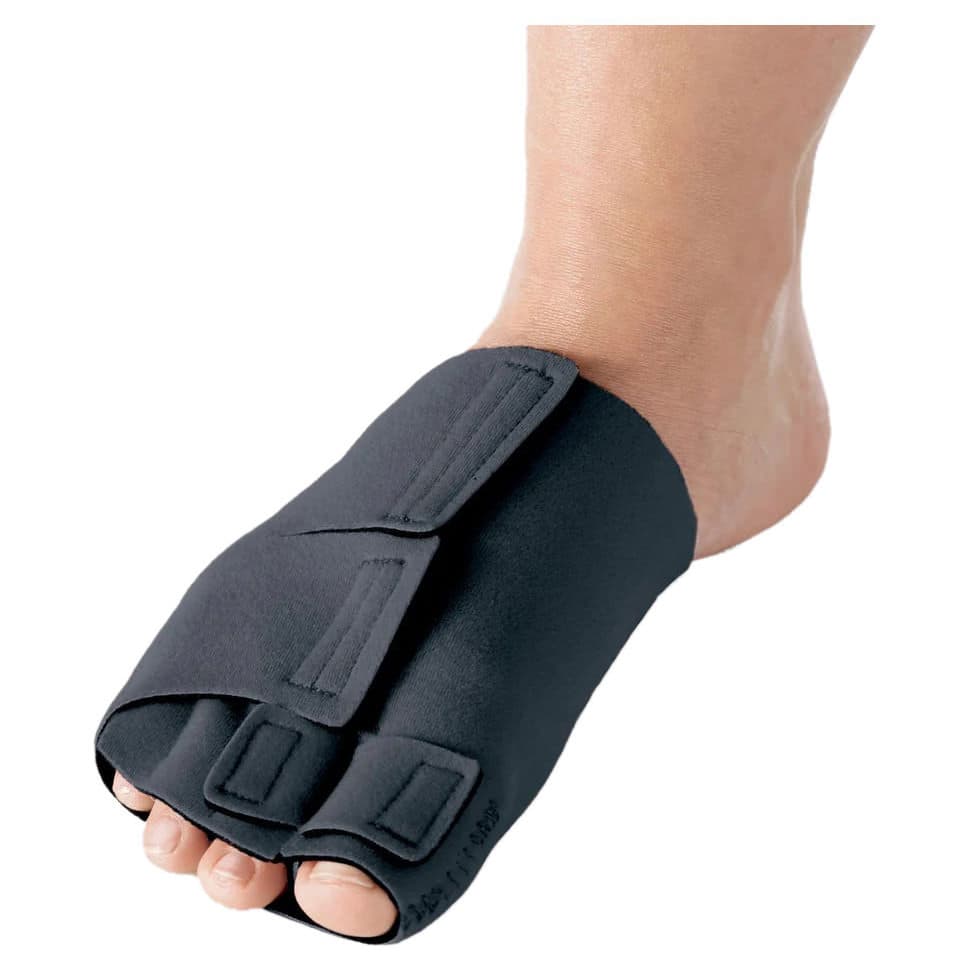 ReadyWrap Lower Extremity Toe Garment, Right, Medium, Black - Image 1