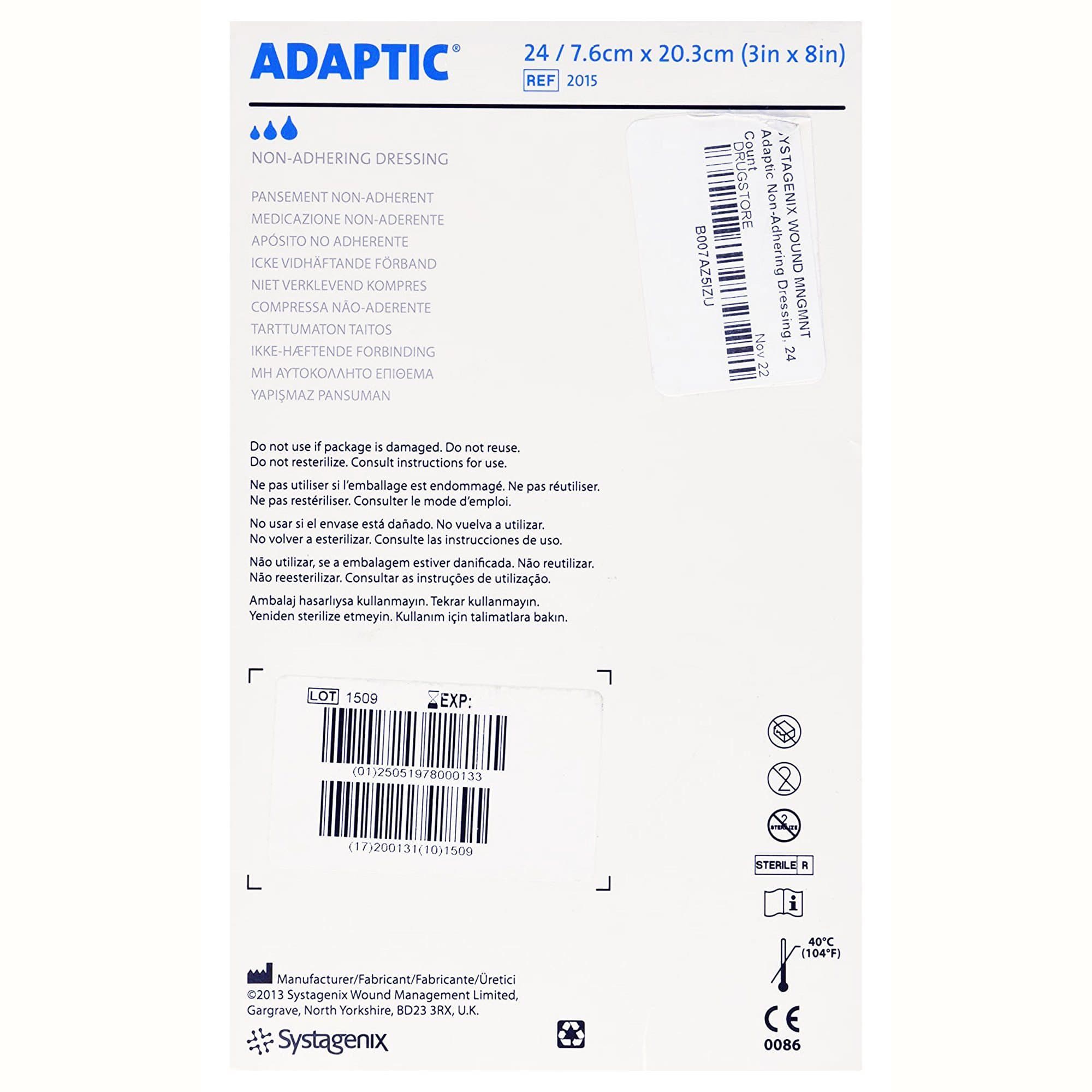 3M Adaptic Oil Emulsion Impregnated Dressing - Image 2