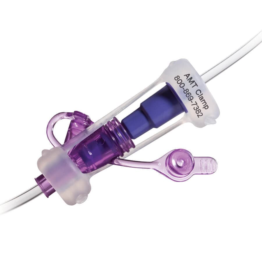 AMT Clamp Device For Feeding Tube
