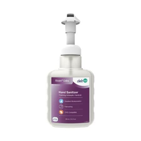 Alcare Extra Hand Sanitizer Pump Bottle - Case of 6 - Image 1