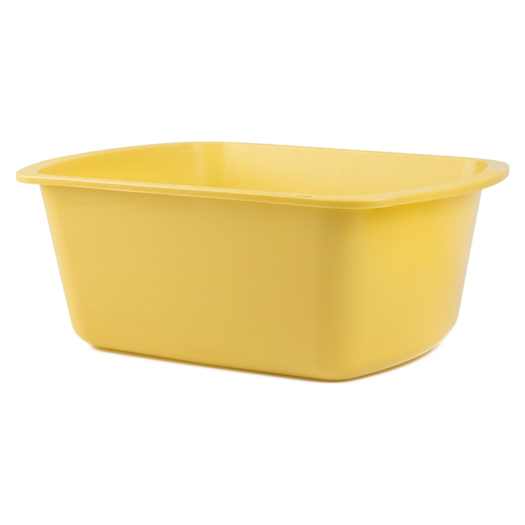 Medegen Wash Basin, Gold, 5 x 10 x 13 Inch, 7 Quart - Case of 50 - Image 1