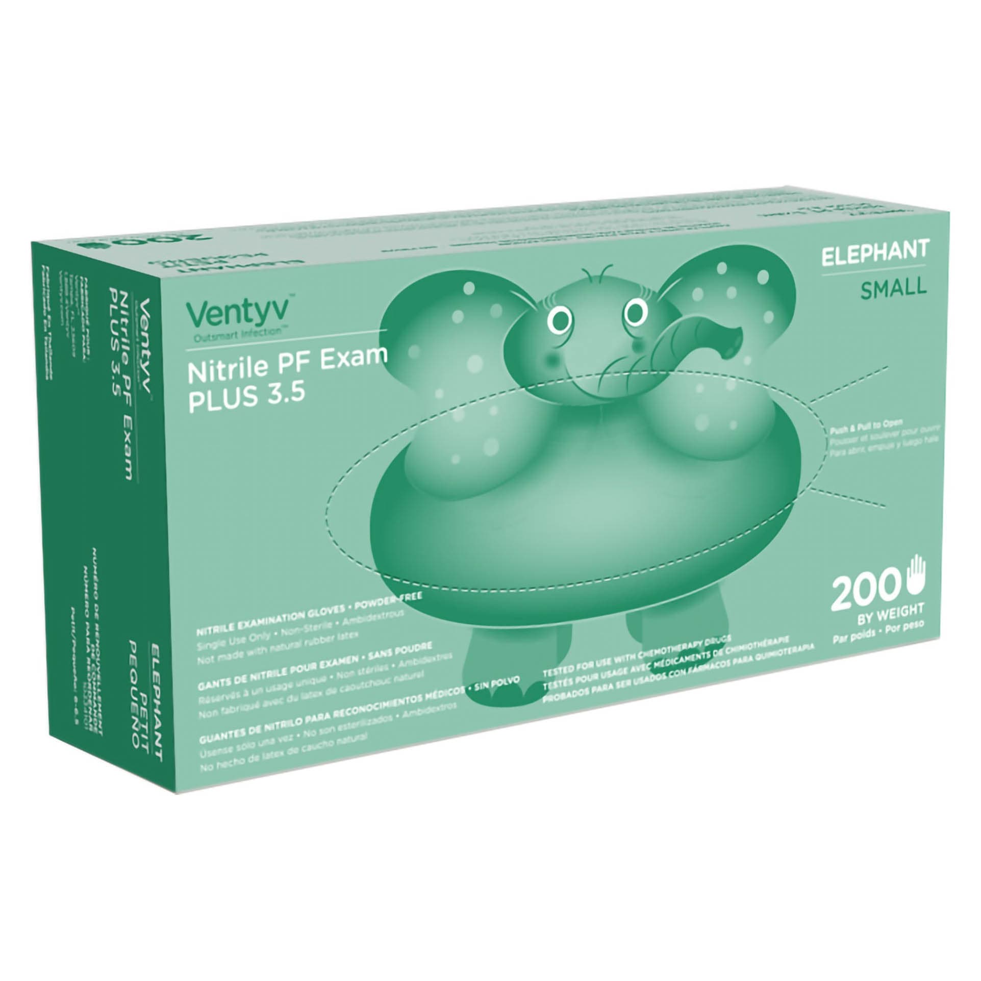 Ventyv Plus 3.5 Nitrile Exam Gloves