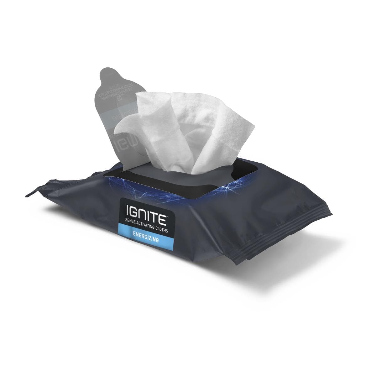 Ignite Energizing Coffee and Pomegranate Scent Body Wipes - Each - Image 1