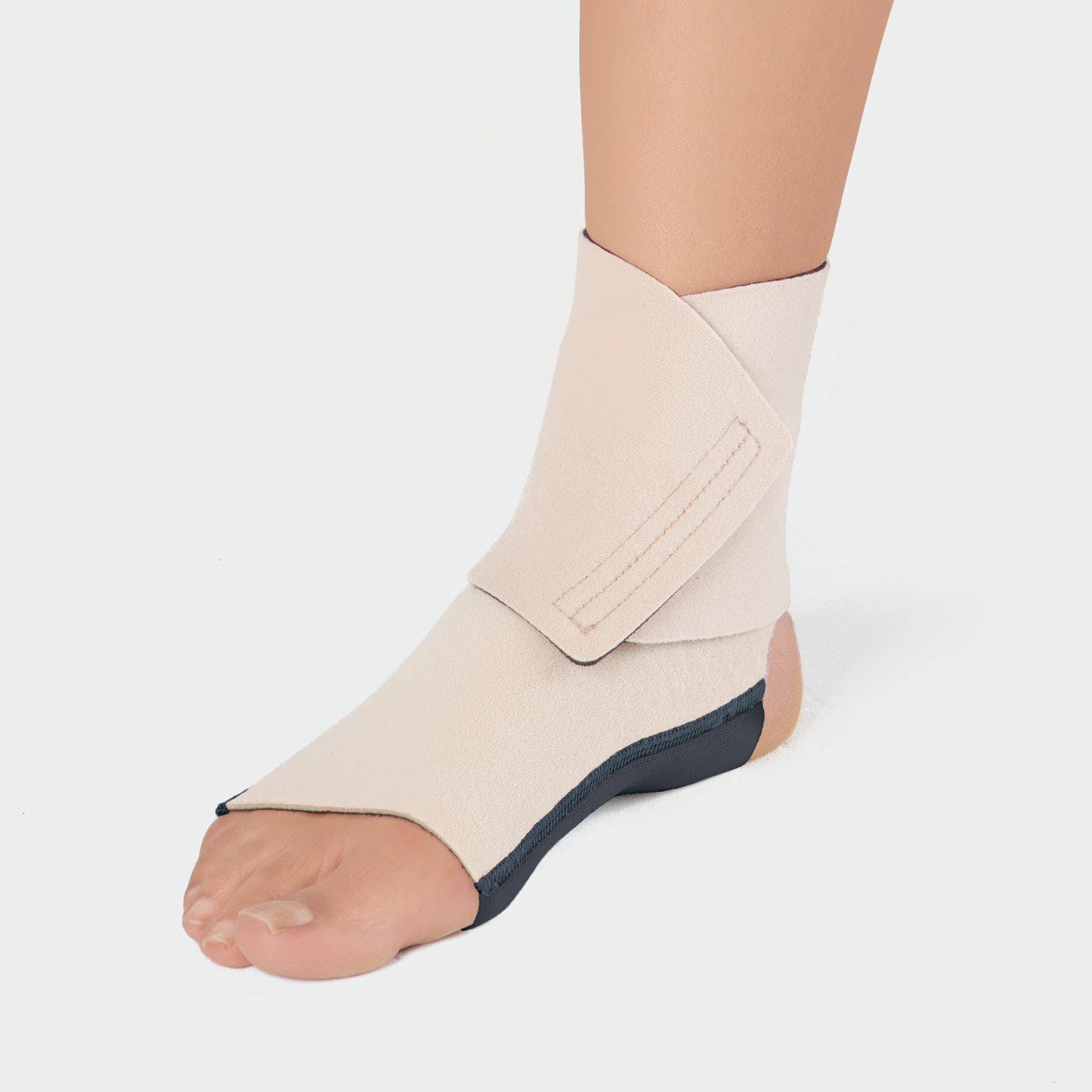 ReadyWrap Foot SL Compression Wrap, Right, Regular, Small, Beige - Image 1