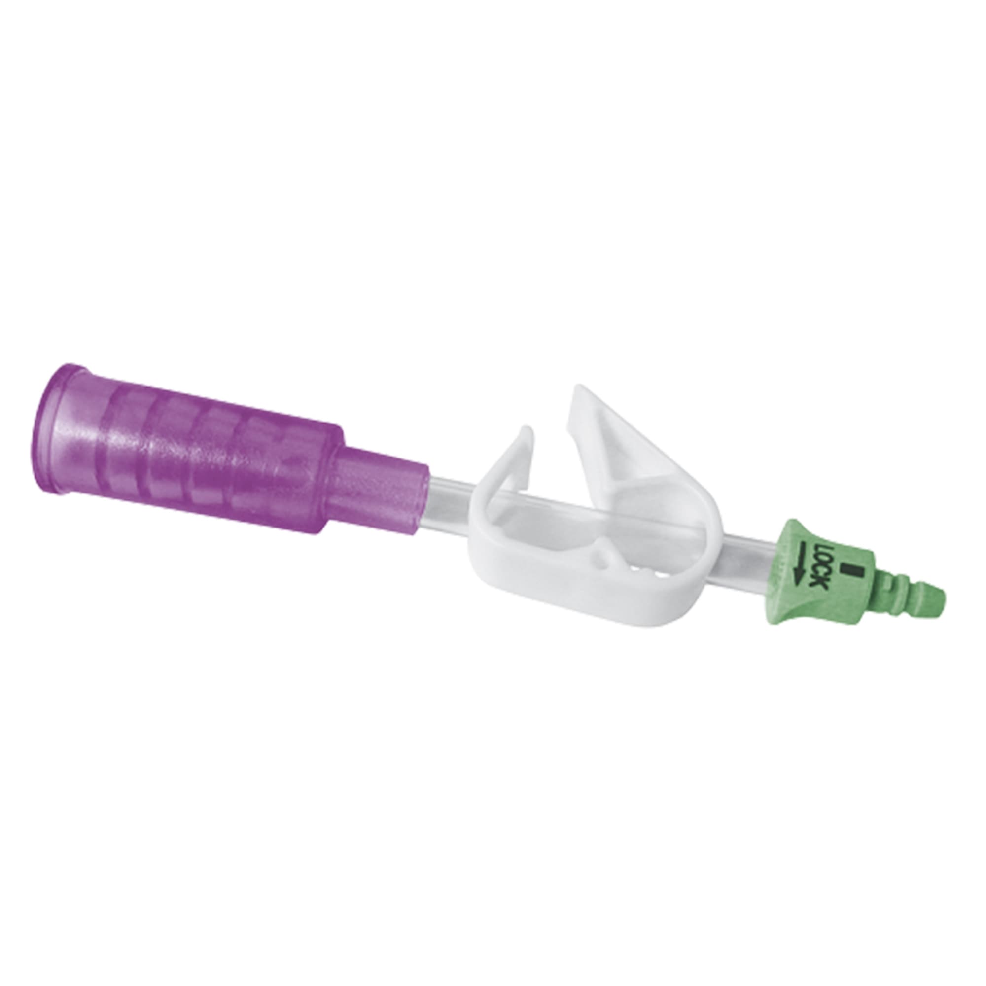 AMT Mini ONE Straight Connector with Bolus Adapter, 2" - Each - Image 1