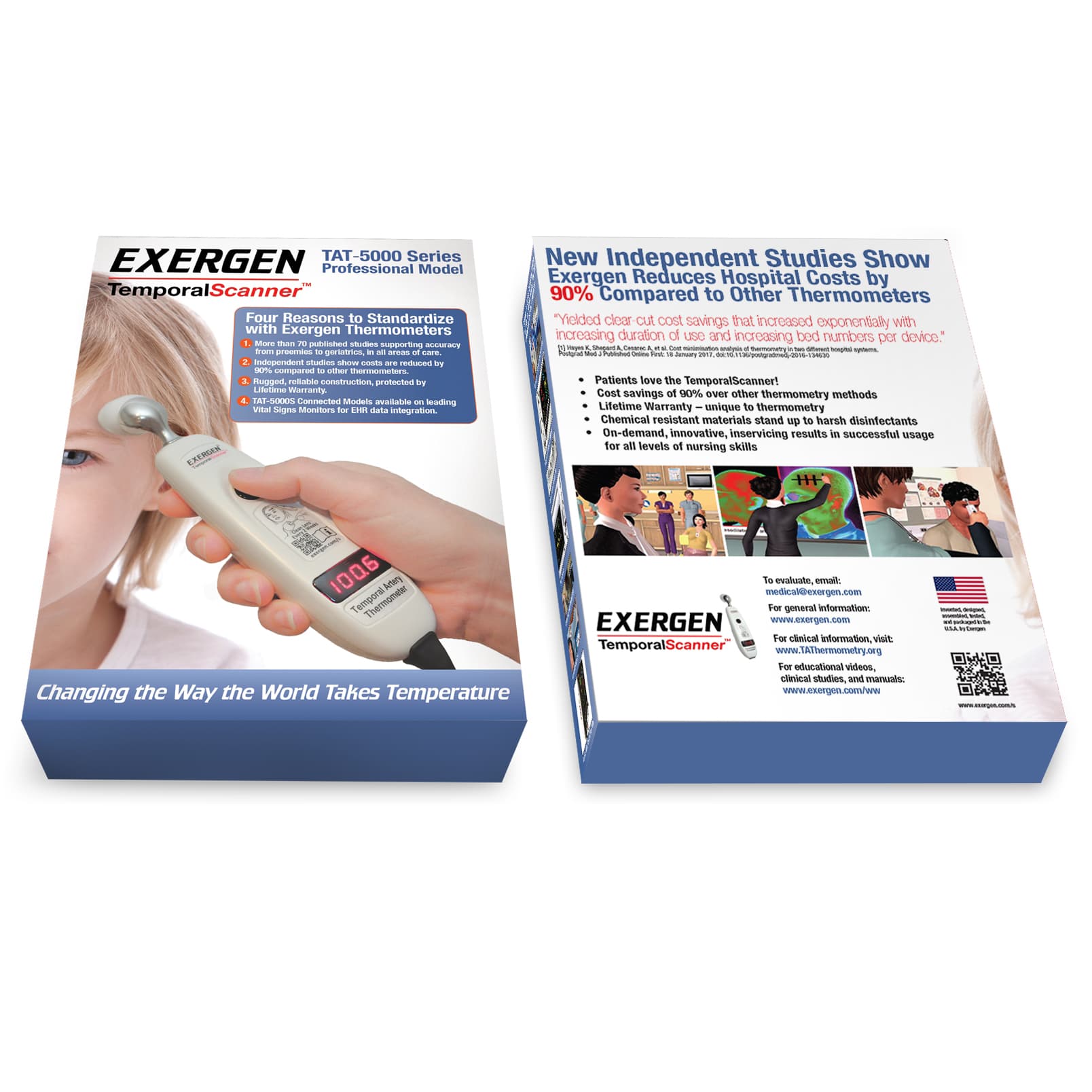 Excergen Temporal Artery Professional Thermometer - Image 2