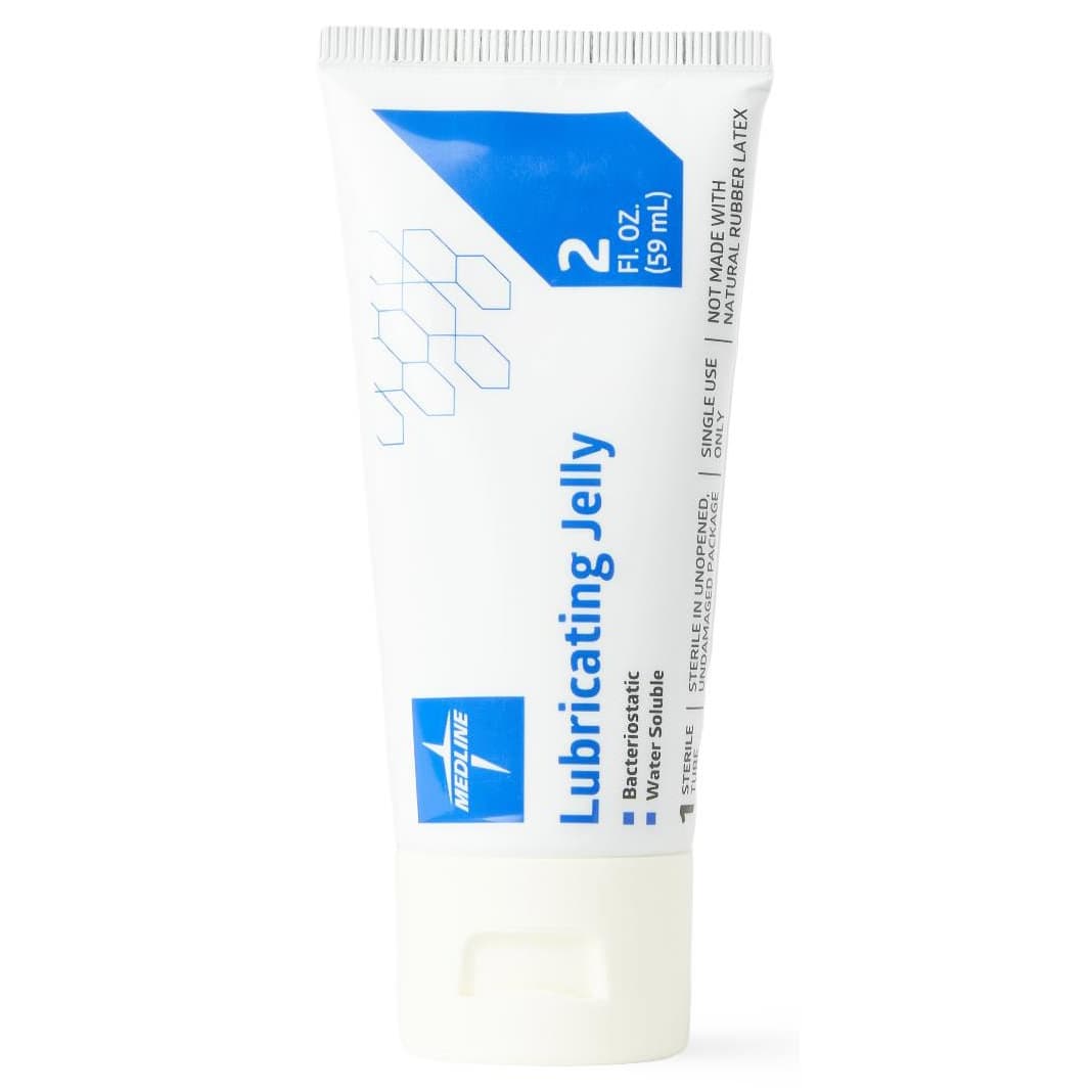 Medline Lubricating Jelly in Flip-Top Tube, 2 oz - Case of 72 - Image 1