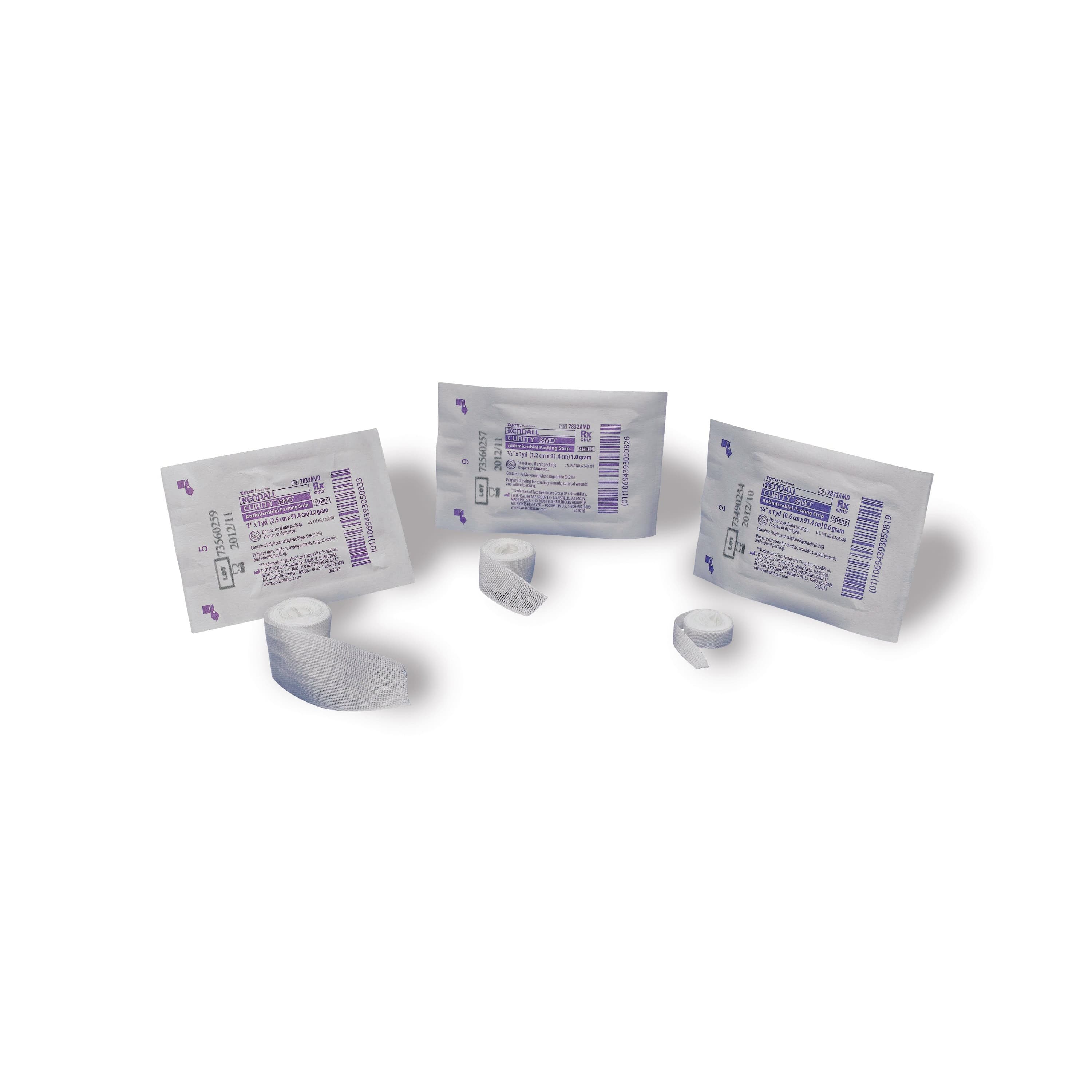 Cardinal Health Curity AMD Antimicrobial Packing Strips - Image 3