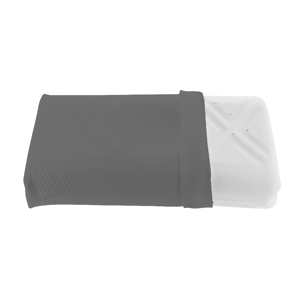 Core Tri-Core Ultimate Cervical Pillow, Firm Support, Gray - Image 1