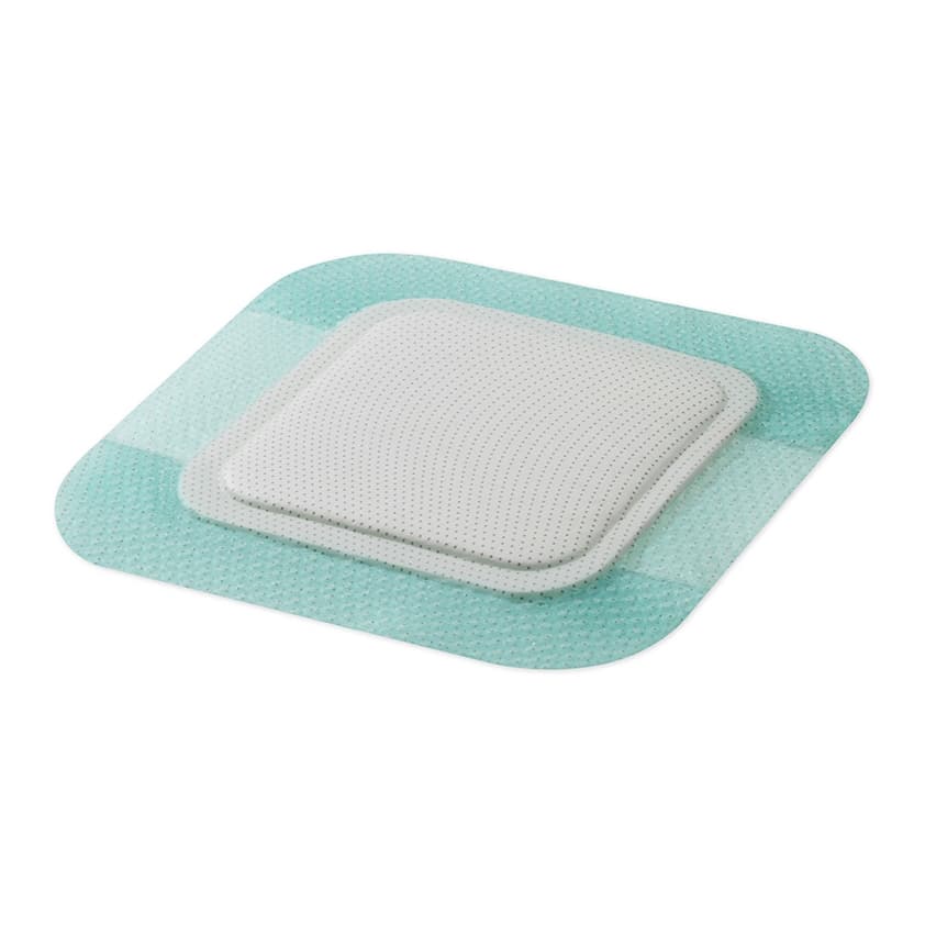 Coloplast Biatain Bordered Silicone Fit Foam Dressing, 5 x 5 Inch - Image 1
