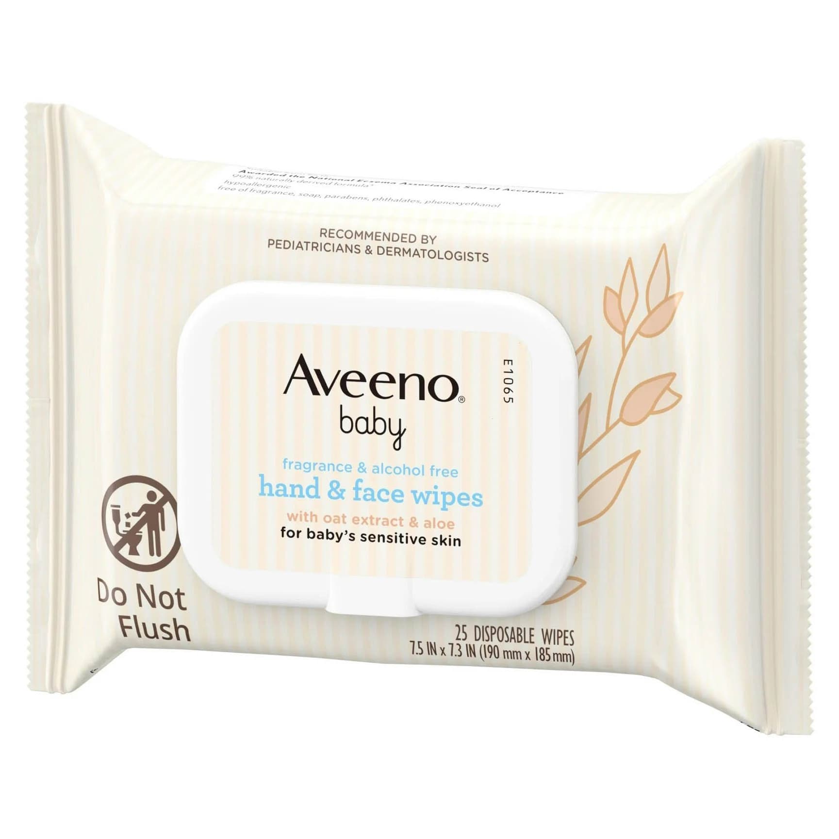 Aveeno Baby Soft Wipe Unscented - Image 2