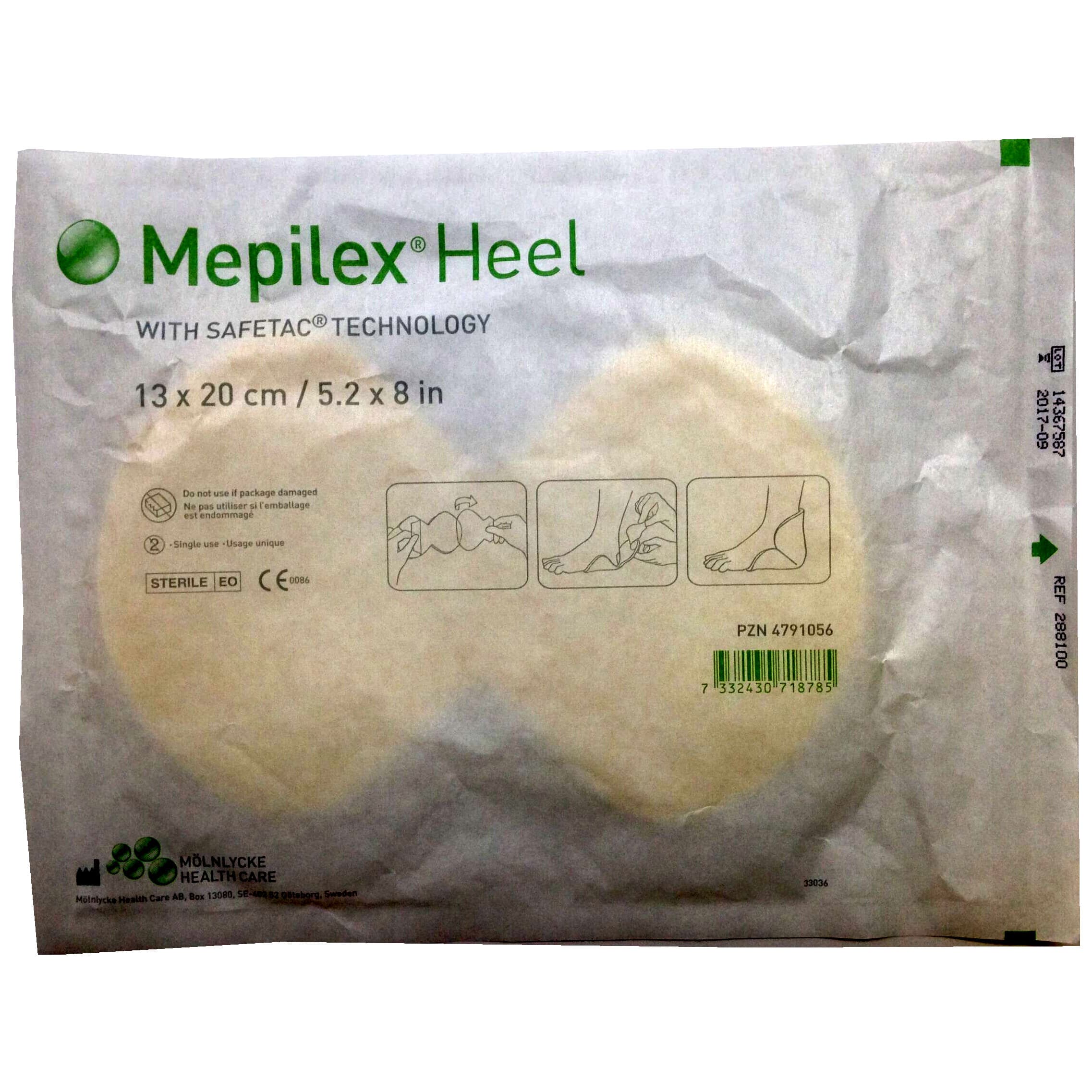 Mepilex Heel Non-bordered Foam Dressing - Image 2
