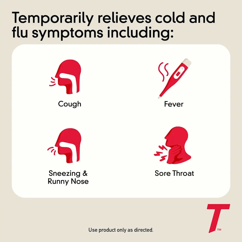 Children’s TYLENOL Cold + Cough + Runny Nose Oral Suspension, 4 oz - Each - Image 3